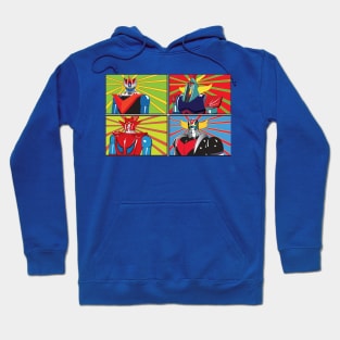 Shogun Warriors!!alla Andy Warhol! Hoodie